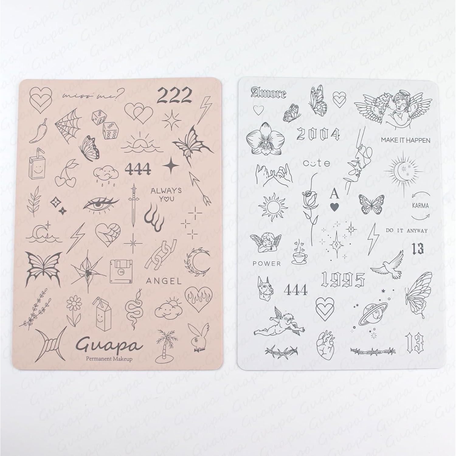 Almohadilla de Práctica de Tatuaje Guapa Piel Silicona Doble Cara