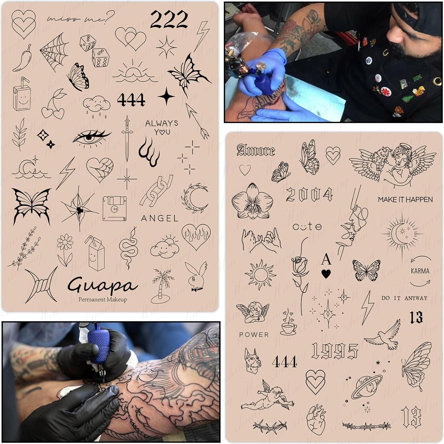 Almohadilla de Práctica de Tatuaje Guapa Piel Silicona Doble Cara