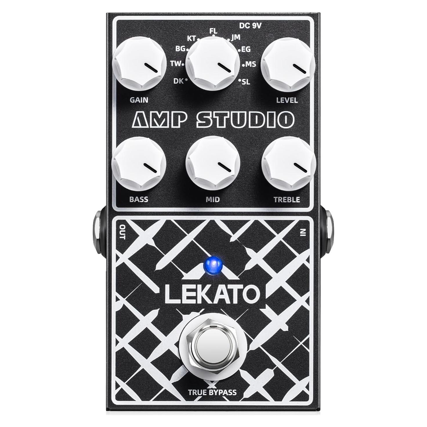 Pedal de Efecto de Guitarra LEKATO EP-01 Simulador Amplificador