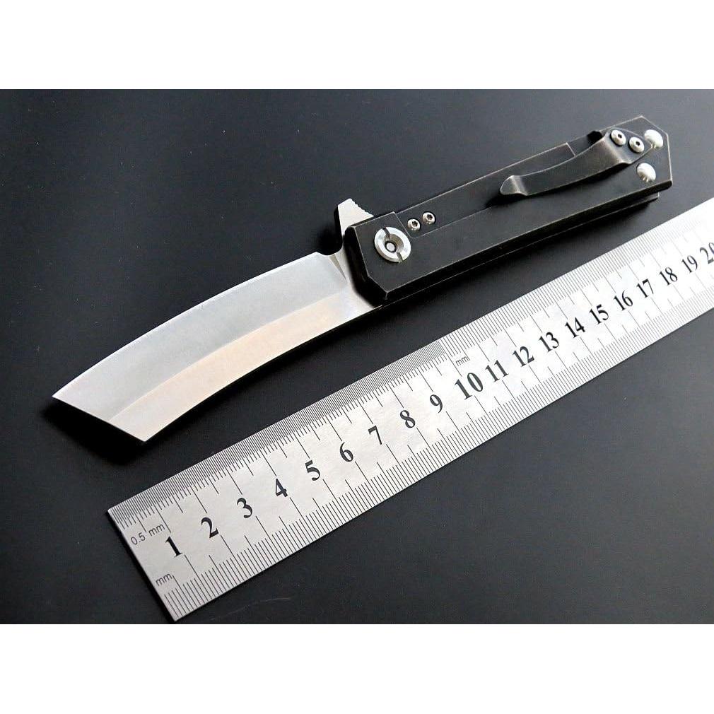 Cuchillo de Bolsillo Eafengrow EF97 Plegable Titanio 20.3 cm