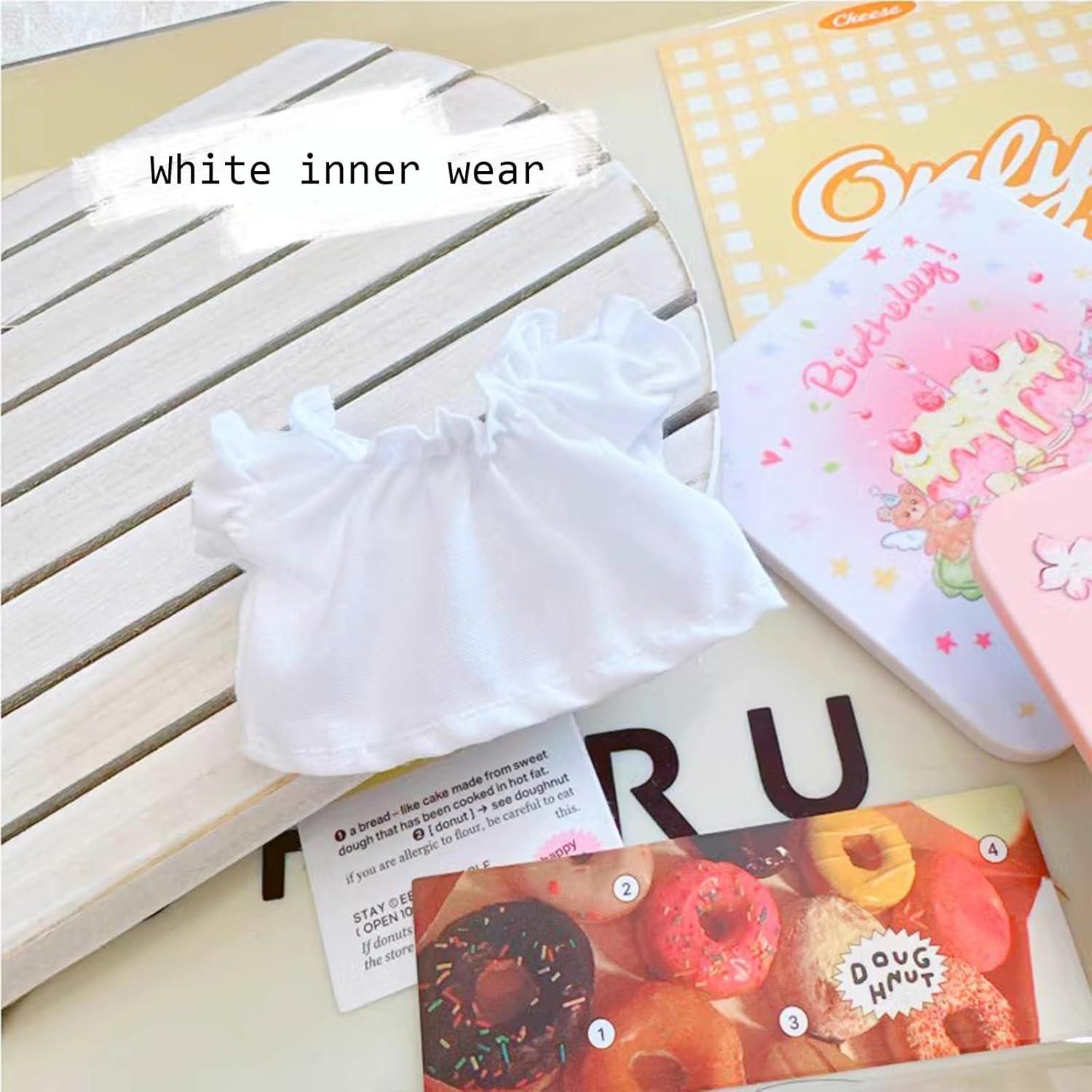 Ropa de Muñeca Kawaii YONGMAO 17cm Conjunto Ángel 5 Piezas