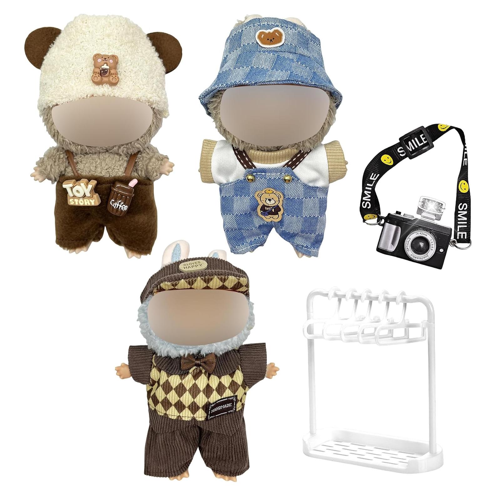 Conjunto de Ropa de Muñeca LaBuB 17cm con Accesorios