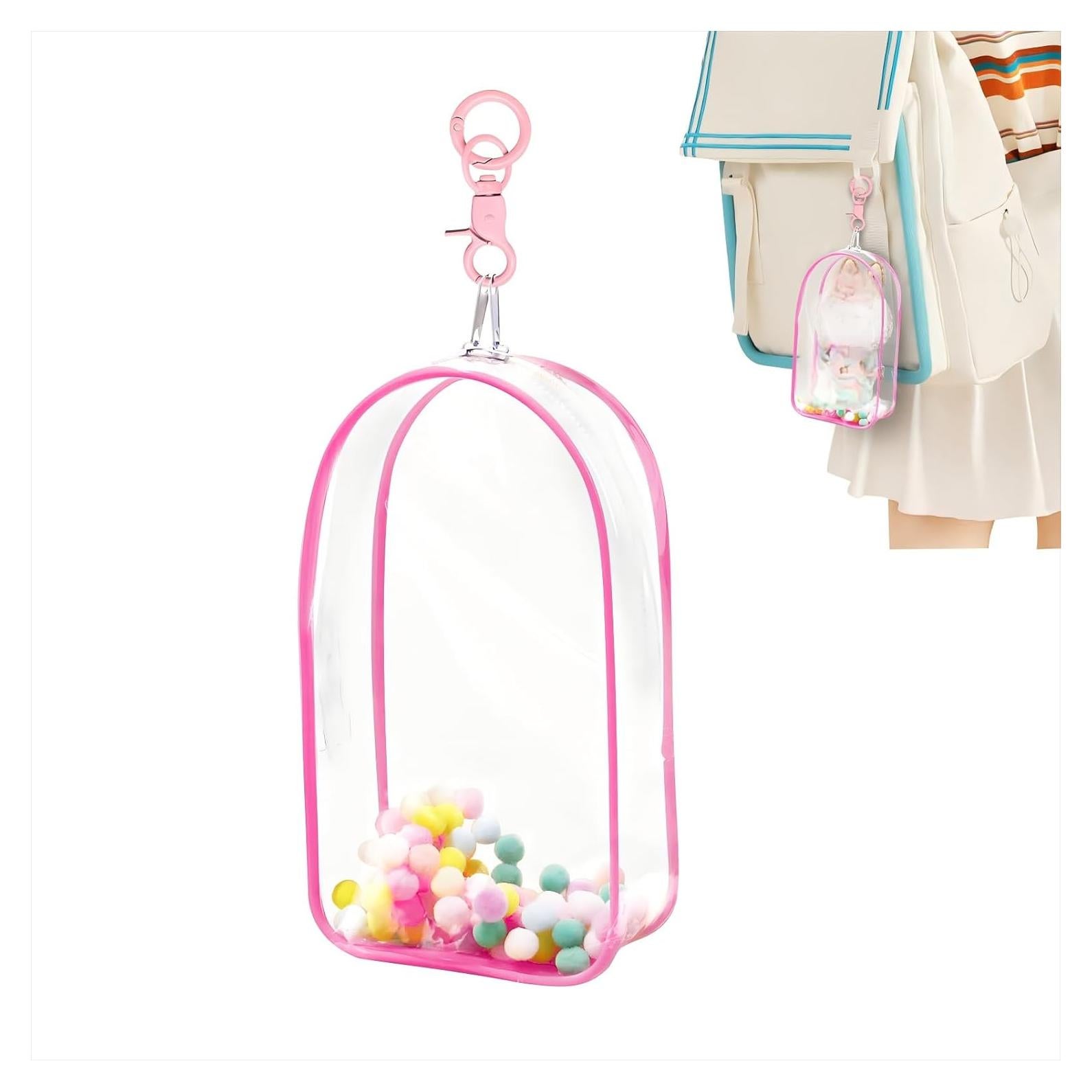 Bolsa de Exhibición de Figuras Clara Aerbee 19.5x10.5cm Rosa