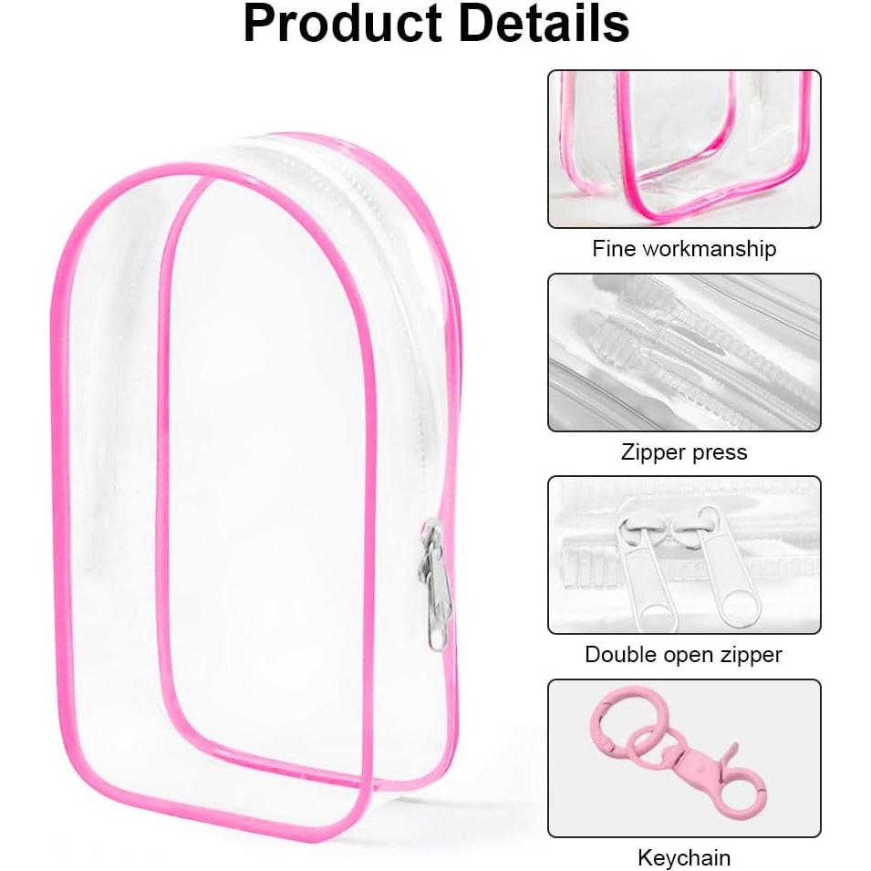 Bolsa de Exhibición de Figuras Clara Aerbee 19.5x10.5cm Rosa