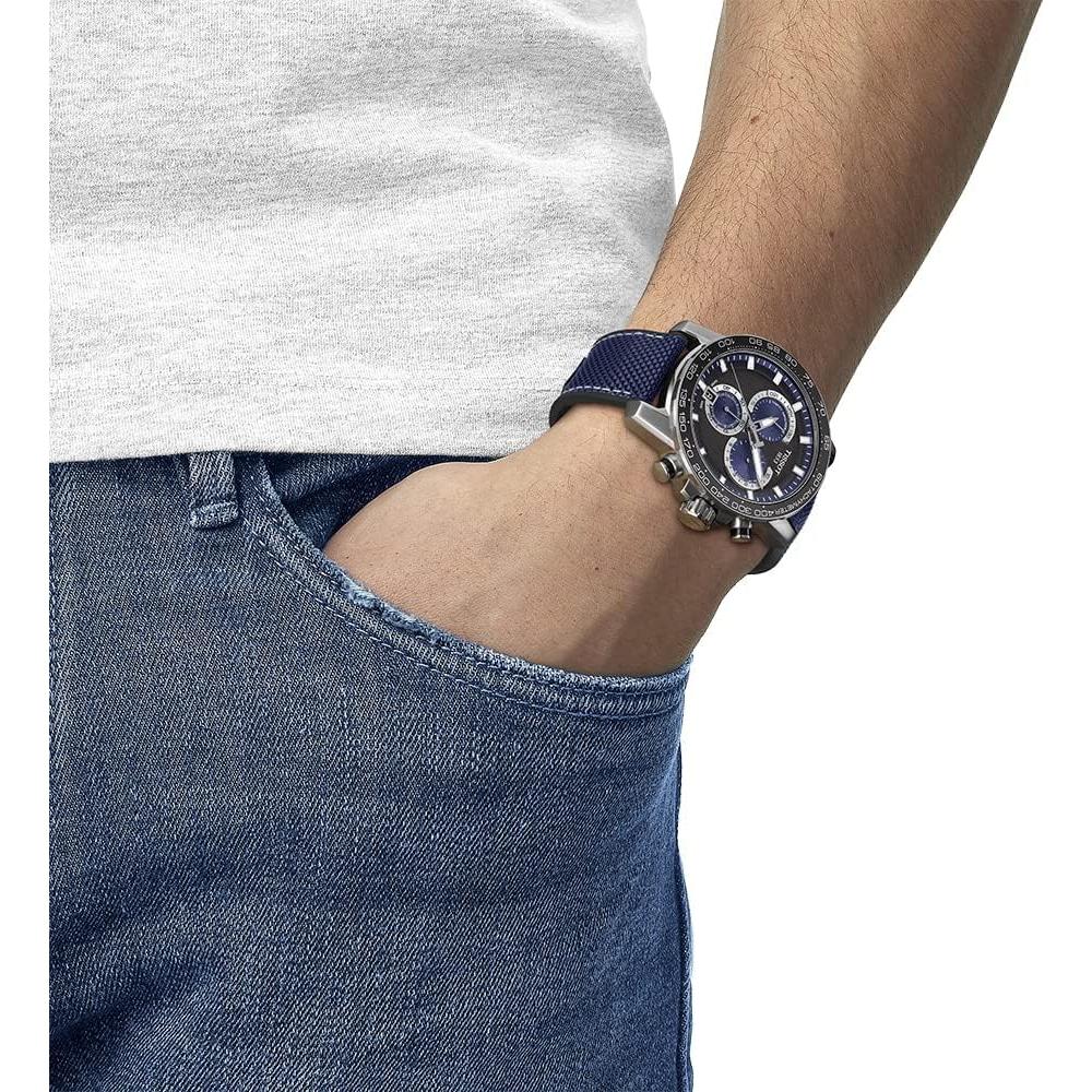 Reloj Tissot Supersport Chrono Hombre Acero Inoxidable 45.5mm