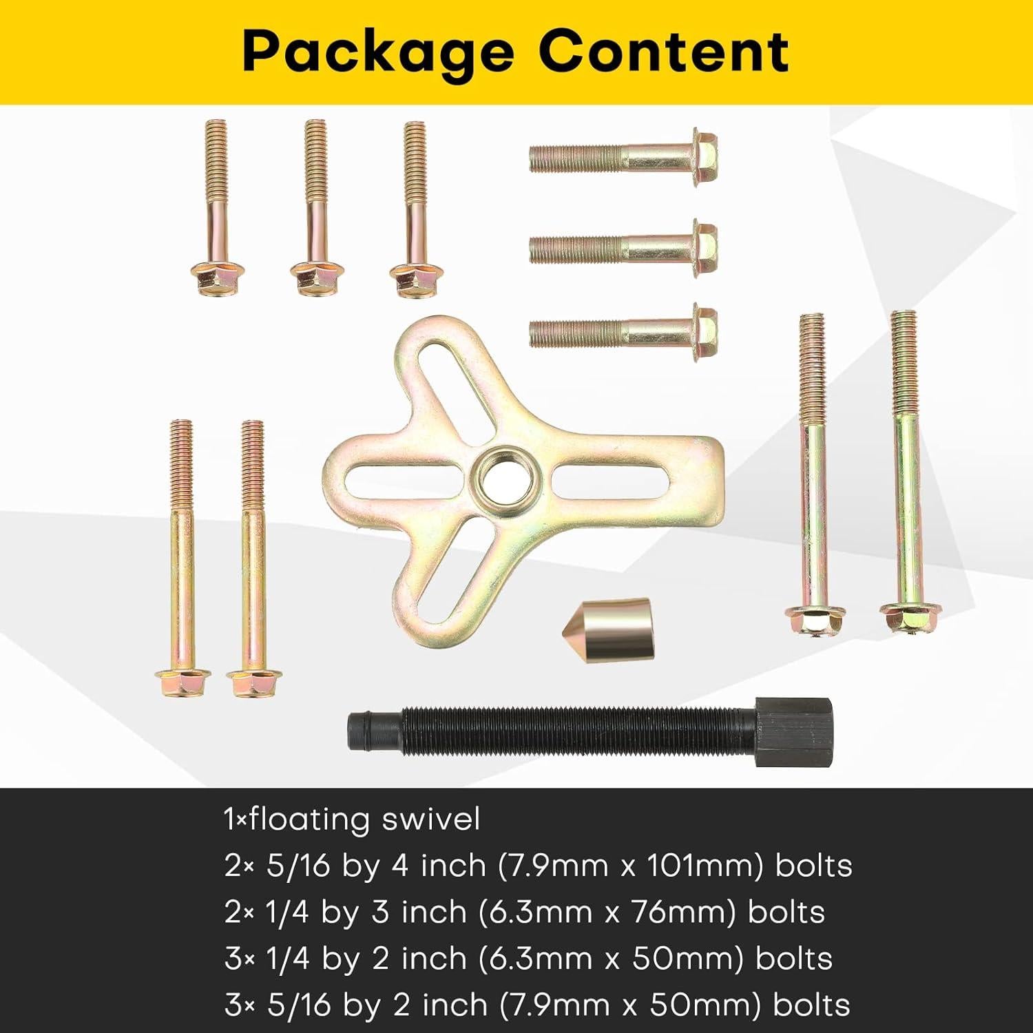 Kit Extractor de Volante Acymner 13 Piezas Duradero