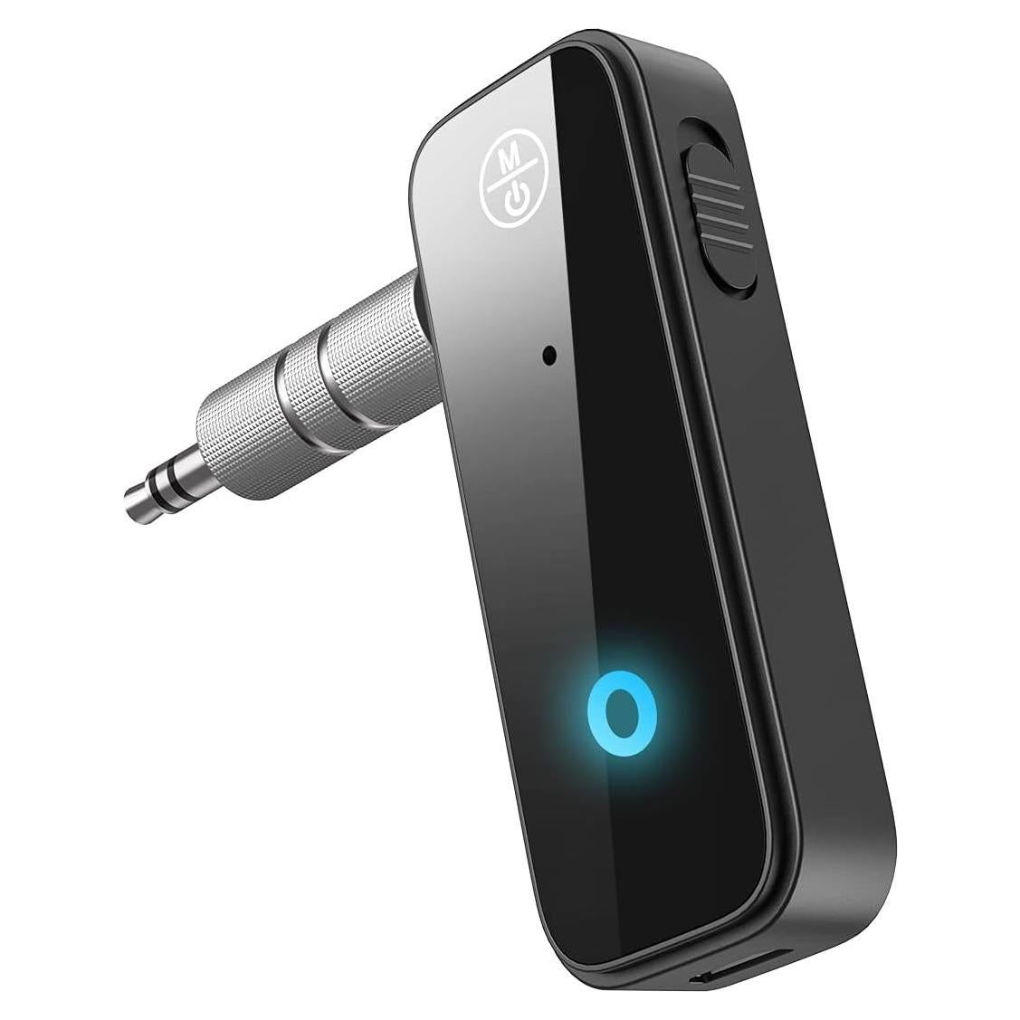 Adaptador Bluetooth 5.3 Ankilo Aux para Coche - Receptor y Transmisor