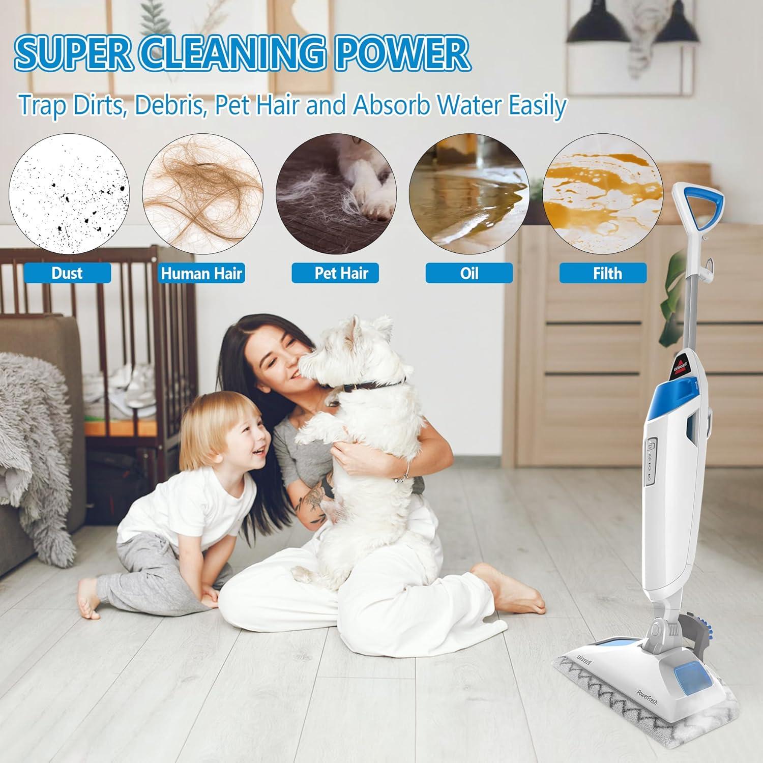 Paquete de 12 almohadillas de mopa Bissell Powerfresh 1940