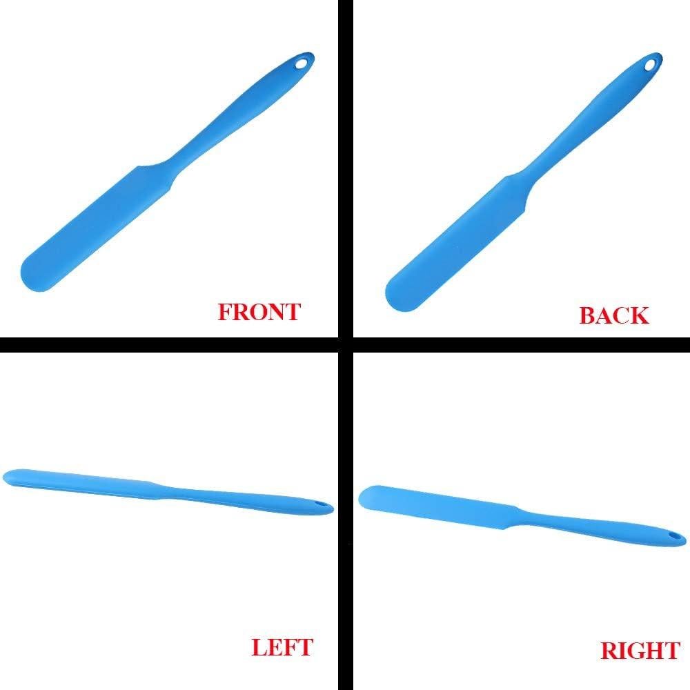 Juego de 4 espátulas de silicona SUMERSHA multicolor 24.4 cm