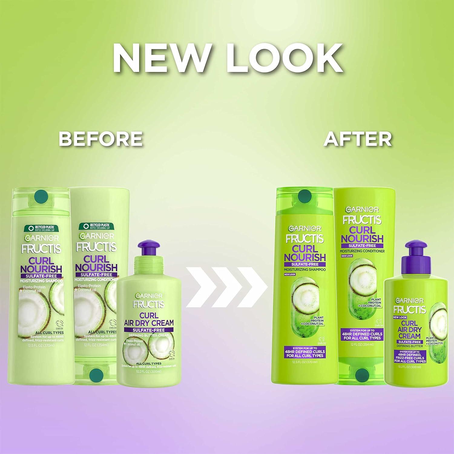 Set Garnier Fructis Curl Nourish 3 Piezas Sin Sulfatos