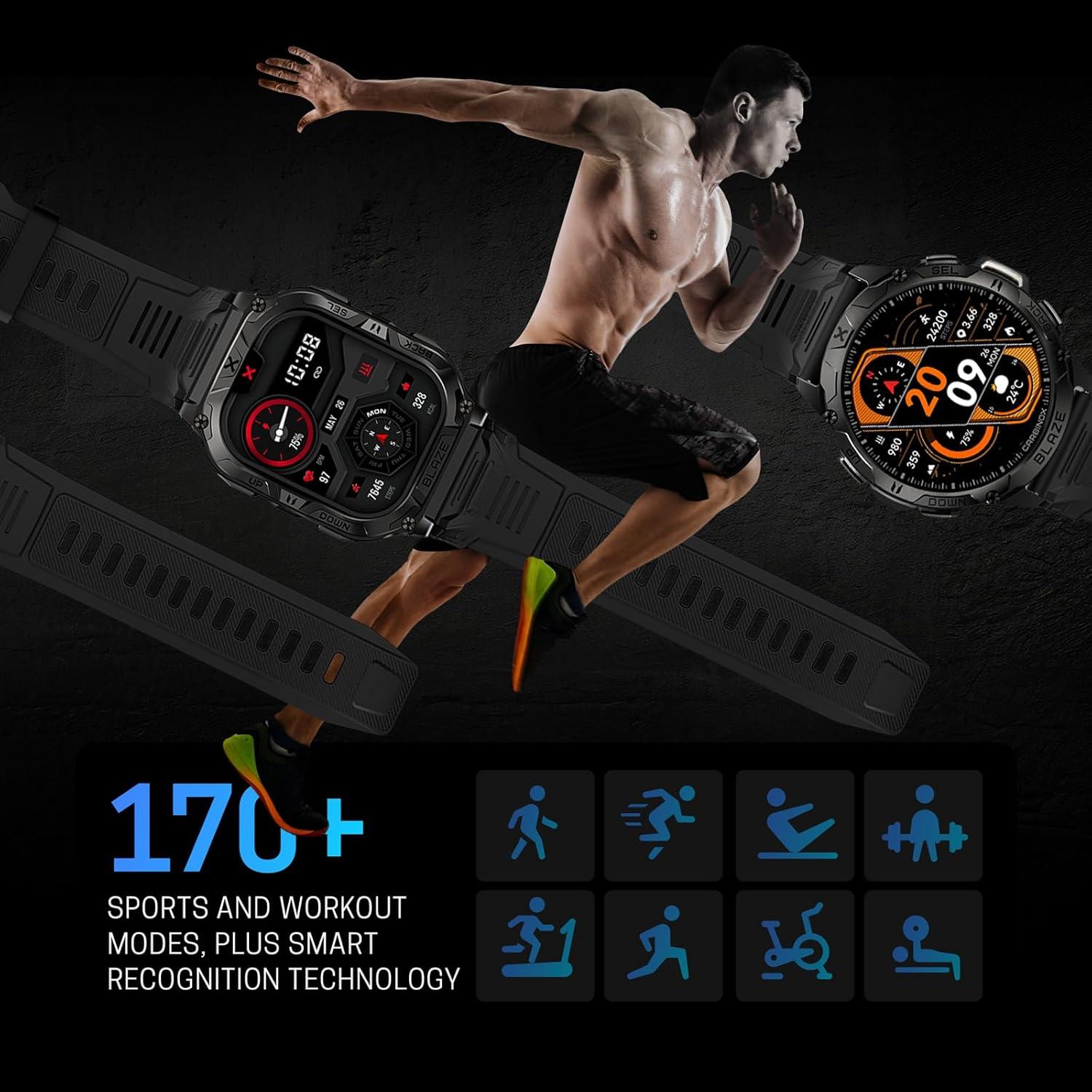 Reloj Inteligente Carbinox Blaze GPS Resistente al Agua IP69K