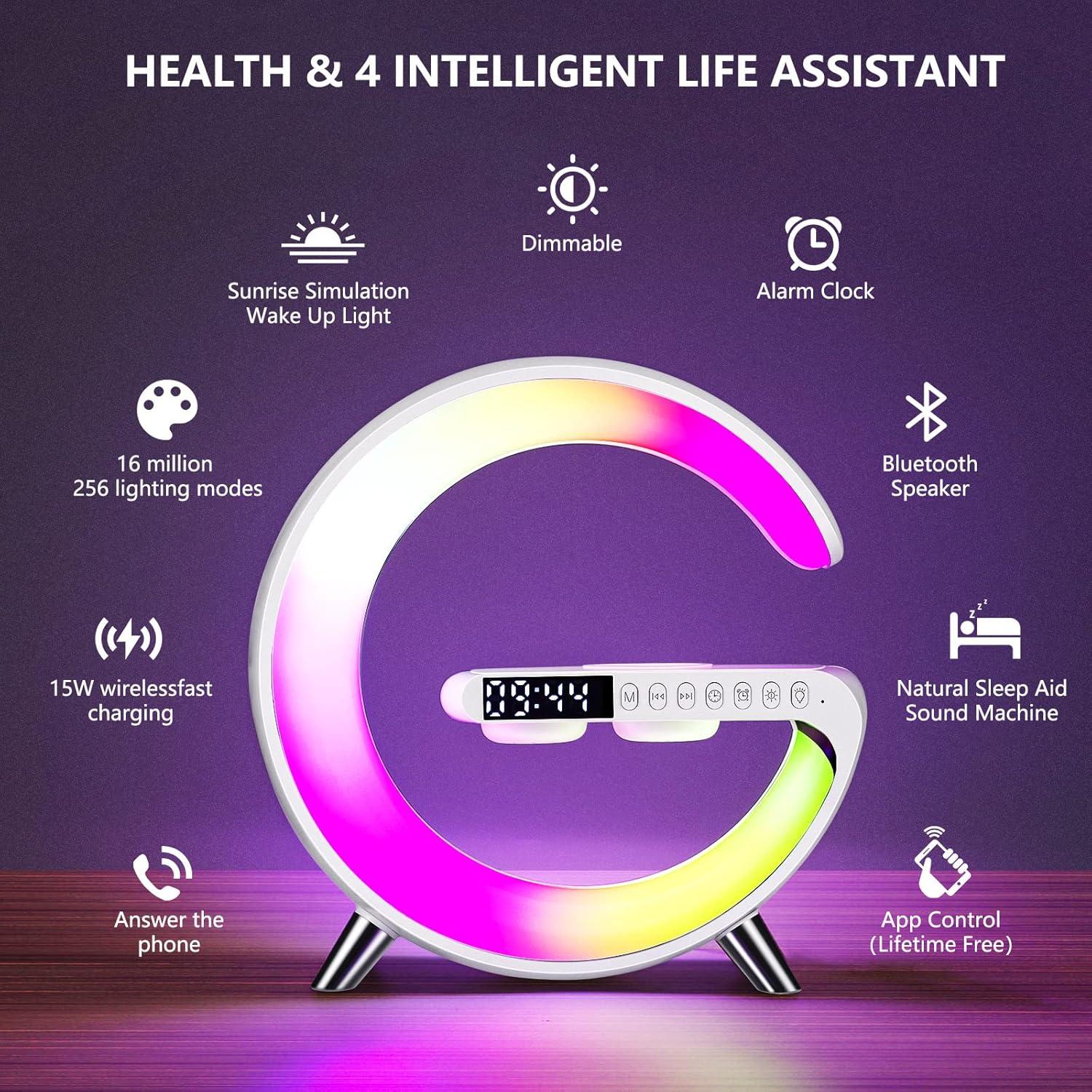 Lámpara de Mesa LED Blingbin con Carga Inalámbrica 15W