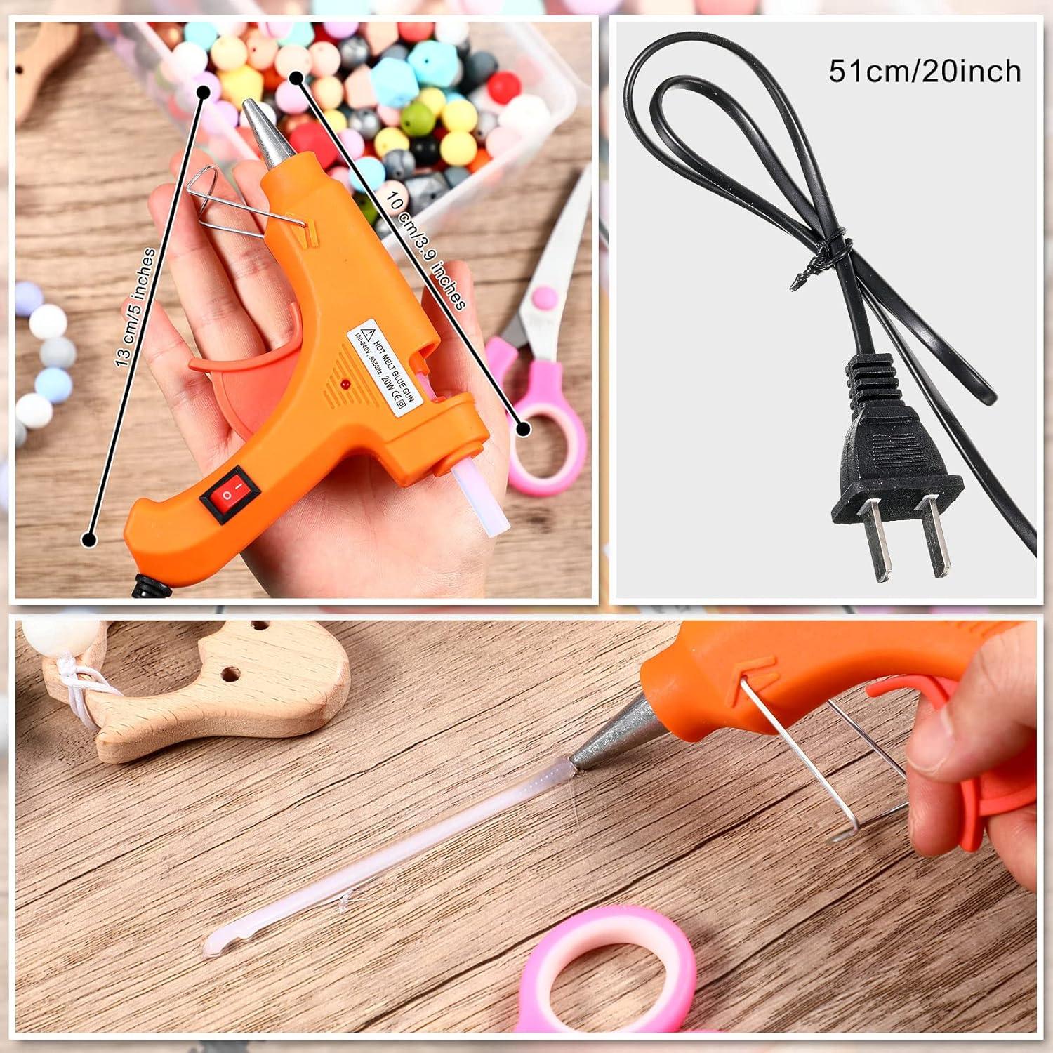 Kit de 16 Mini Pistolas de Pegamento Caliente Zhengmy 20W