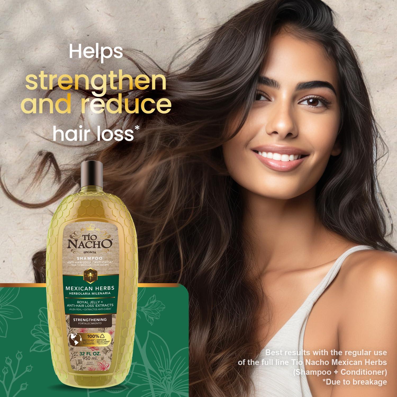 Champú Tio Nacho Hierbas Mexicanas 946 ml Fortalecedor Anti Caída