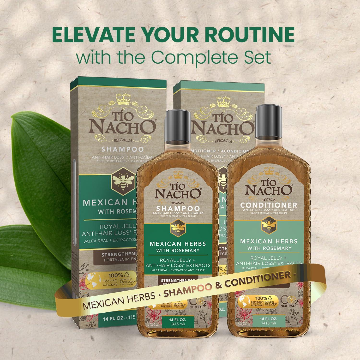 Champú Tio Nacho Hierbas Mexicanas 946 ml Fortalecedor Anti Caída