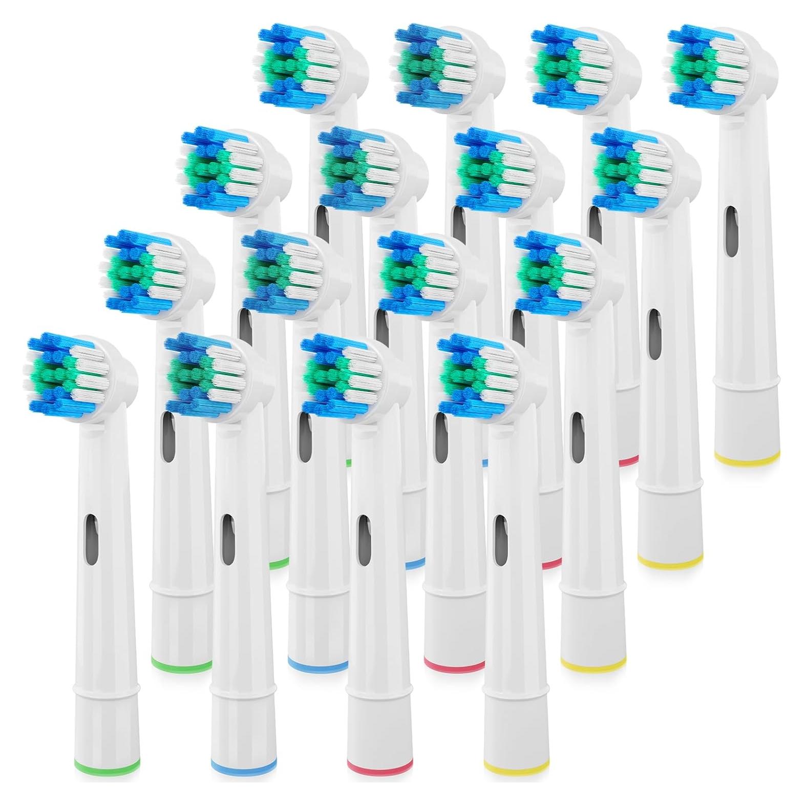 16 Cabezales de Repuesto TIMKDLE para Cepillos Oral B Pro