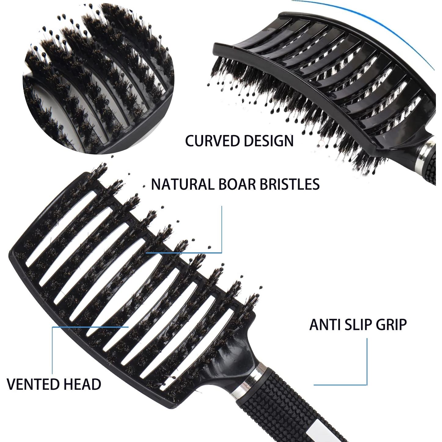 Juego de Cepillos Redondos Térmicos MAXLINK - 4 Piezas Cerámica