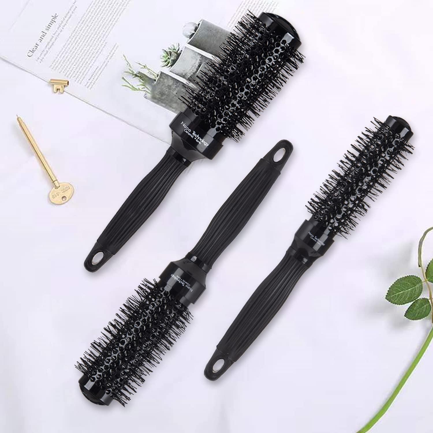 Juego de Cepillos Redondos Térmicos MAXLINK - 4 Piezas Cerámica