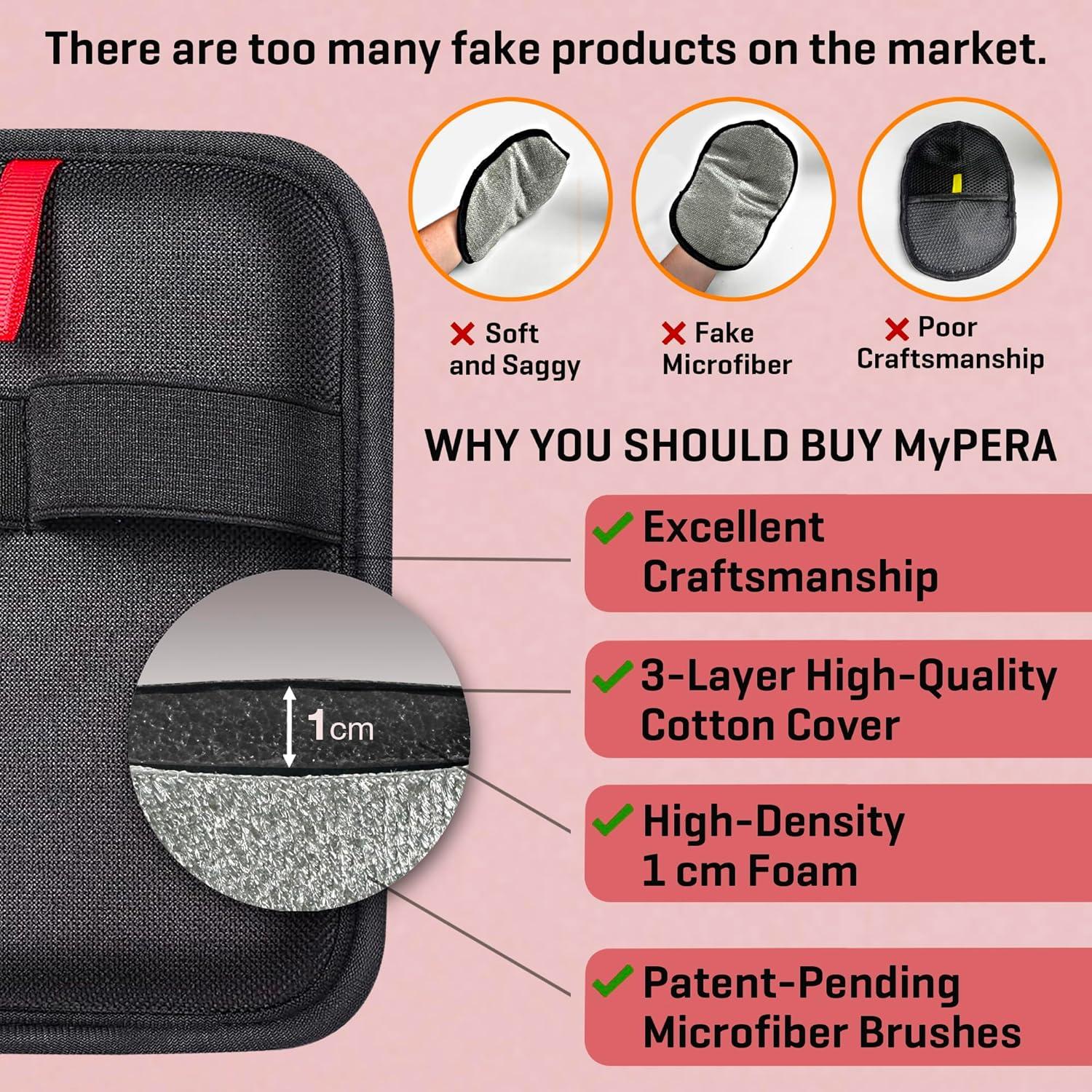 Guantes Quitapelos MyPera para Gatos y Perros - Reutilizables