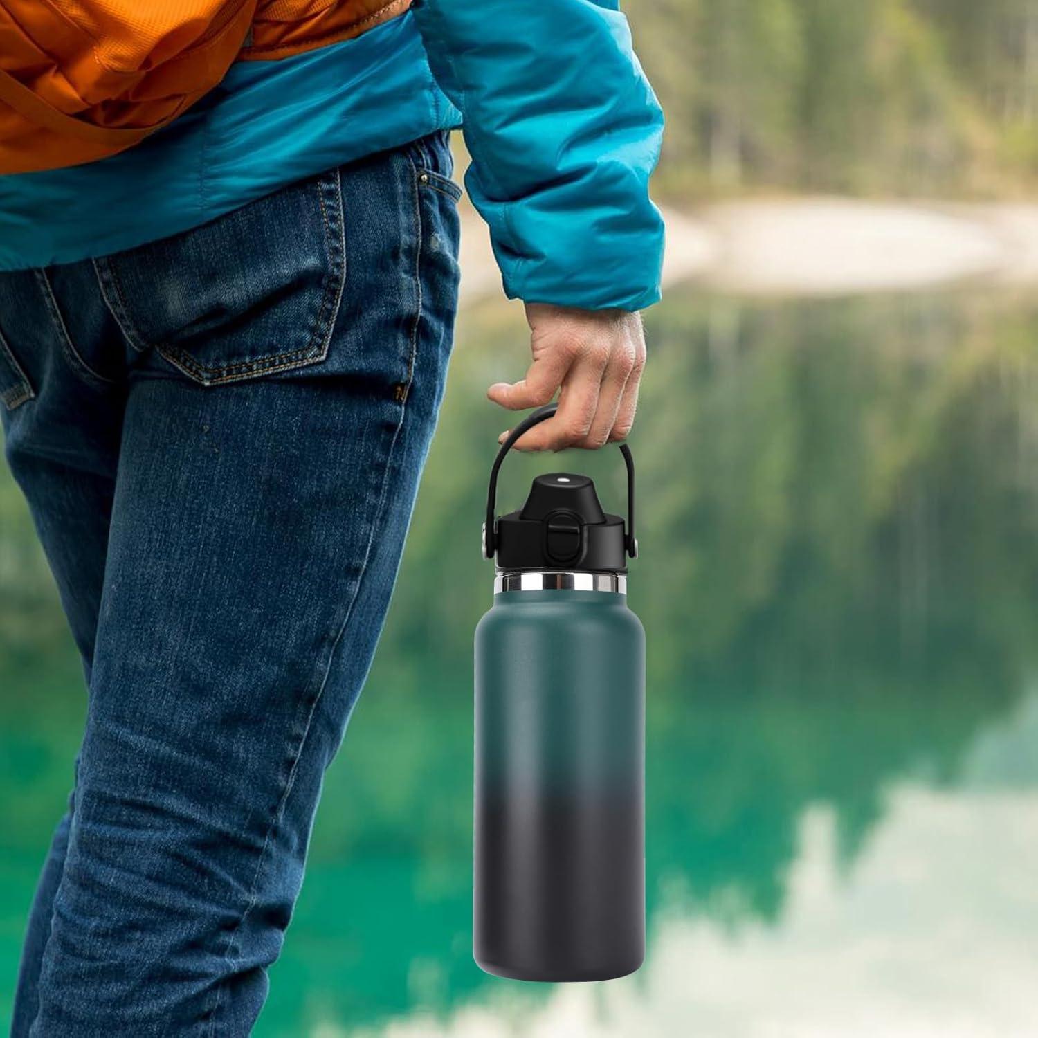 Tapa de pico automática SYACOT para botellas Hydro Flask 12-64 oz