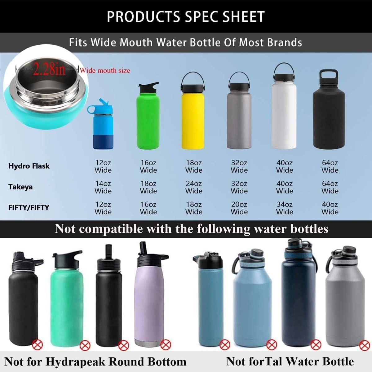Tapa de pico automática SYACOT para botellas Hydro Flask 12-64 oz