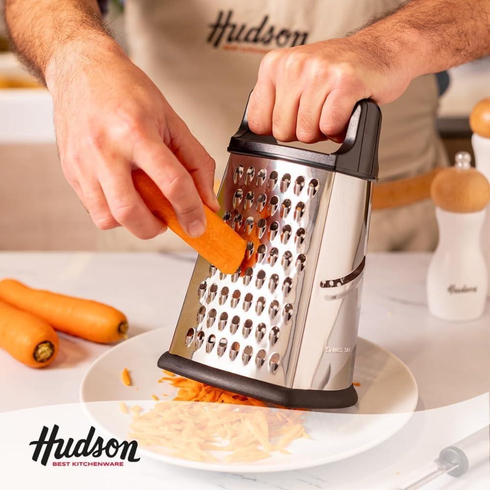 Rallador Hudson 6 Lados Acero Inoxidable 20.1cm Antideslizante