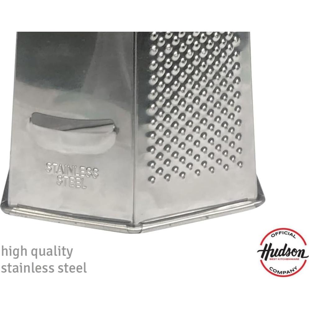 Rallador Hudson 6 Lados Acero Inoxidable 20.1cm Antideslizante