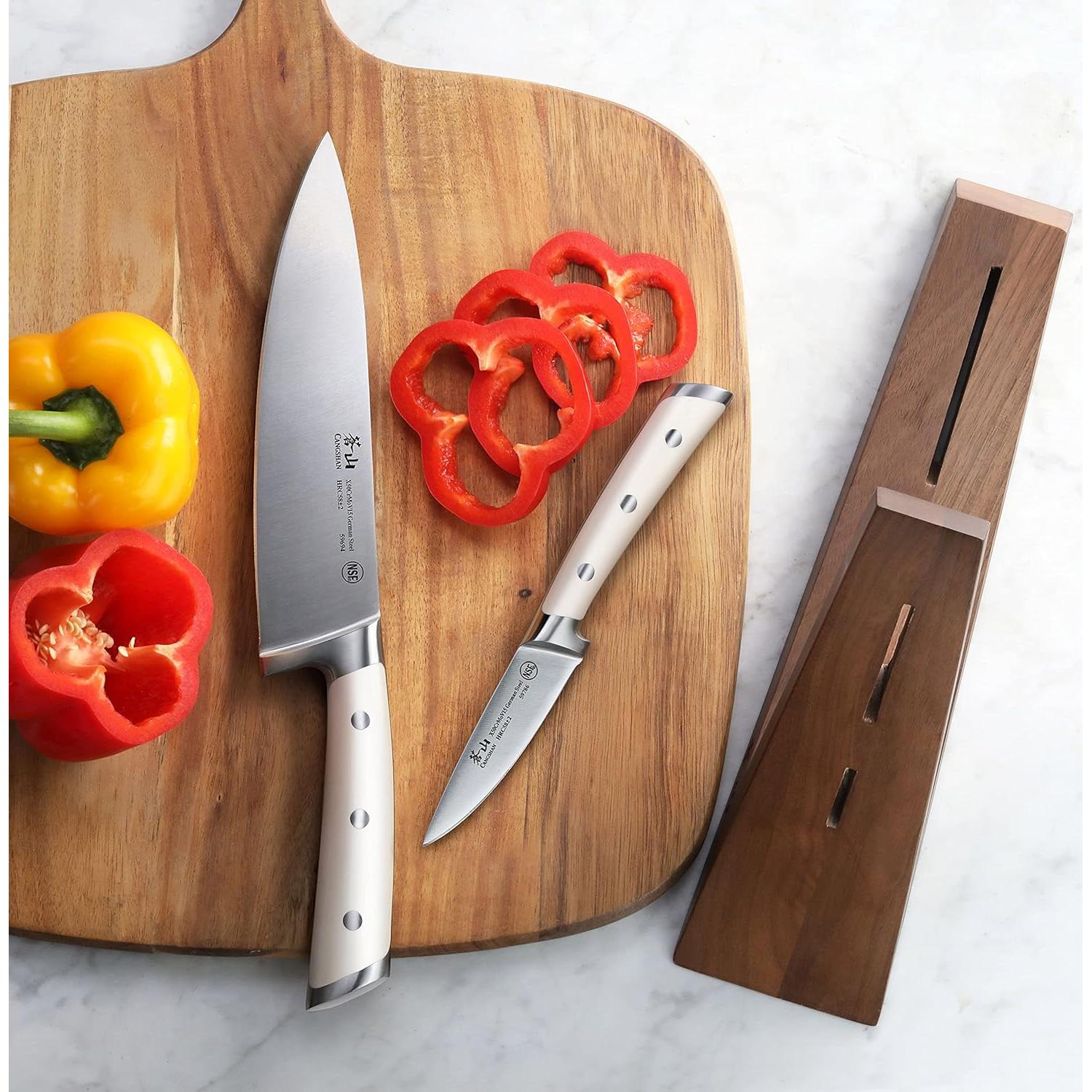 Juego de Cuchillos Forjados Cangshan S1 de 3 Piezas