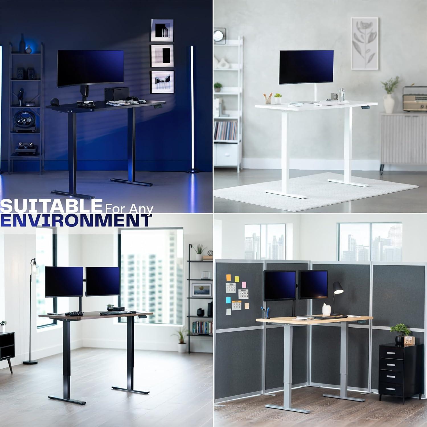 Estructura de Escritorio Eléctrico VIVO DESK-E-200B 220 lbs