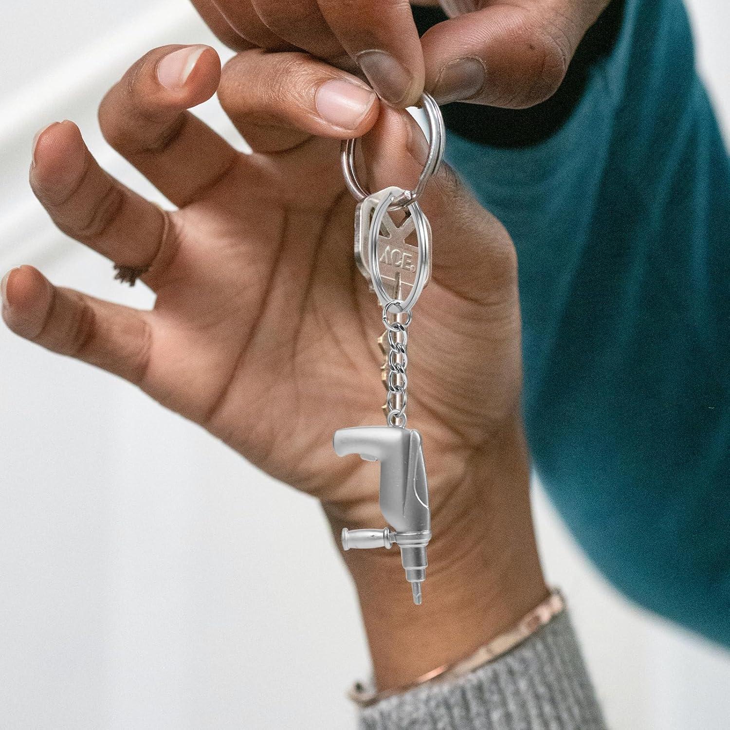 Garneck Llavero Herramienta Mini 5 Piezas Metal Duradero