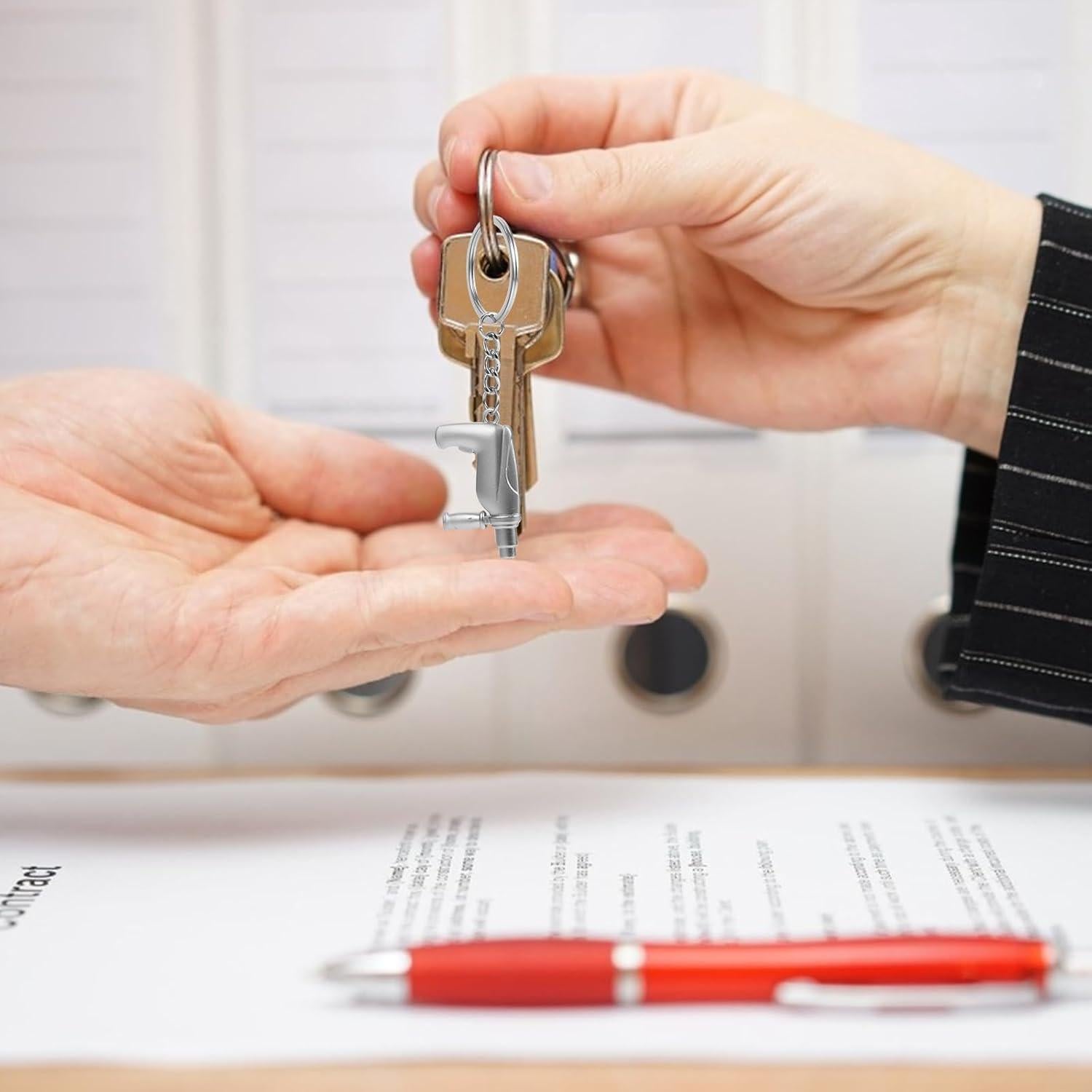 Garneck Llavero Herramienta Mini 5 Piezas Metal Duradero