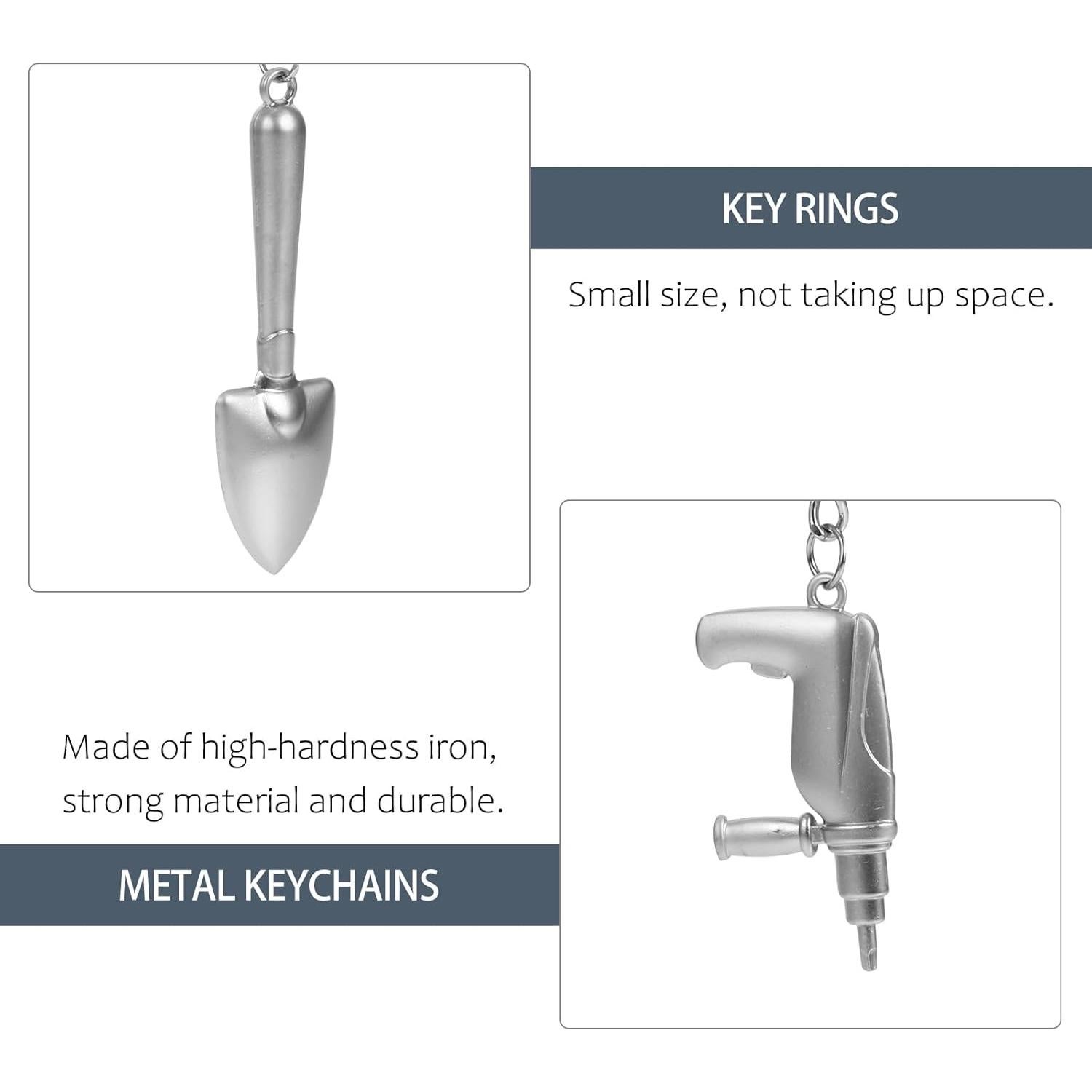 Garneck Llavero Herramienta Mini 5 Piezas Metal Duradero