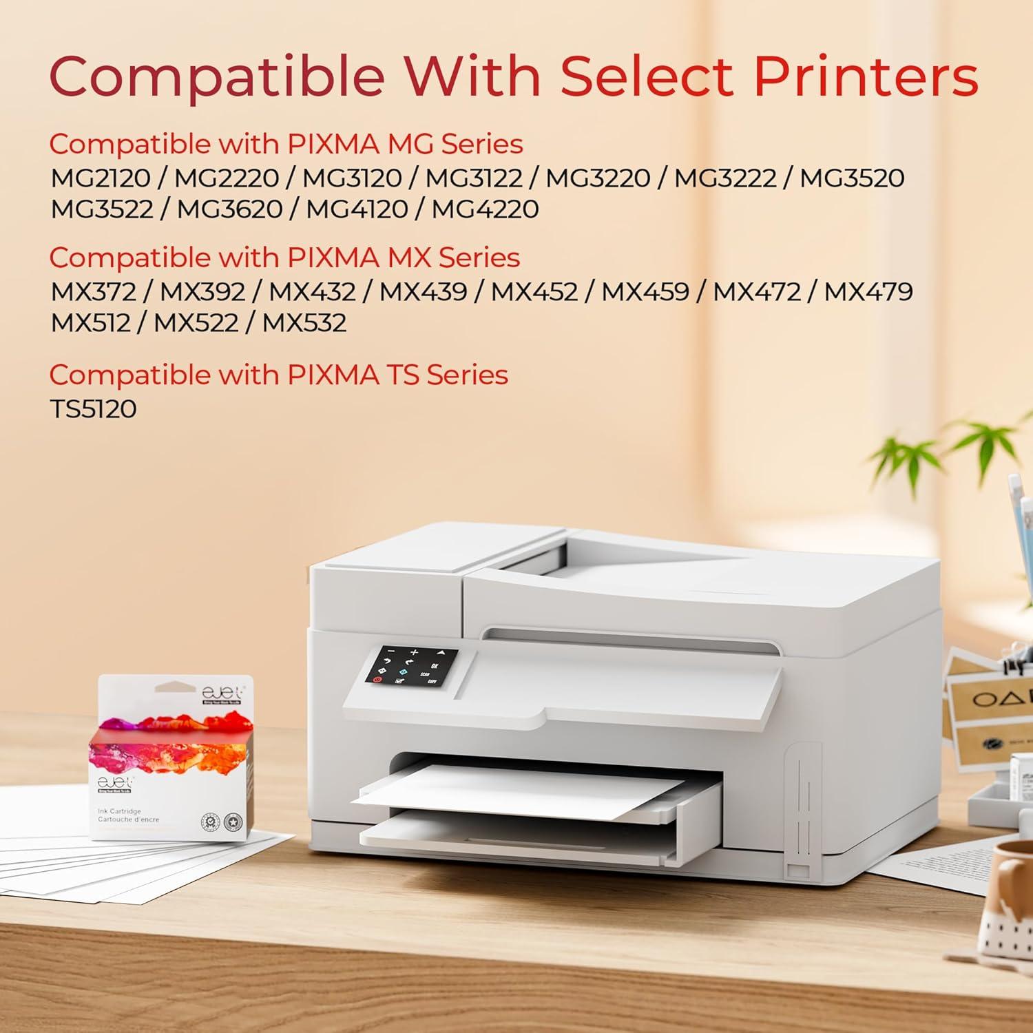 Cartucho de Tinta Negra Remanufacturado ejet 240XL para Canon