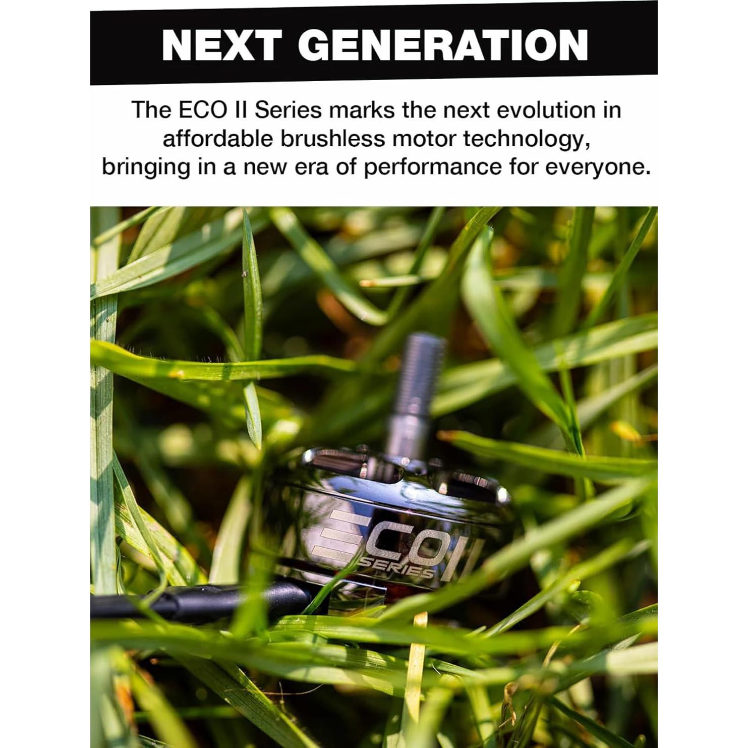 Motor Sin Escobillas Emax ECO II 2306 1700KV para Drone RC