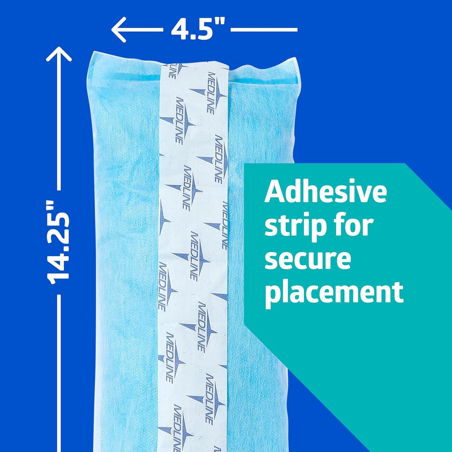 Almohadilla Perineal Absorbente 2-en-1 Medline con Hielo Frío