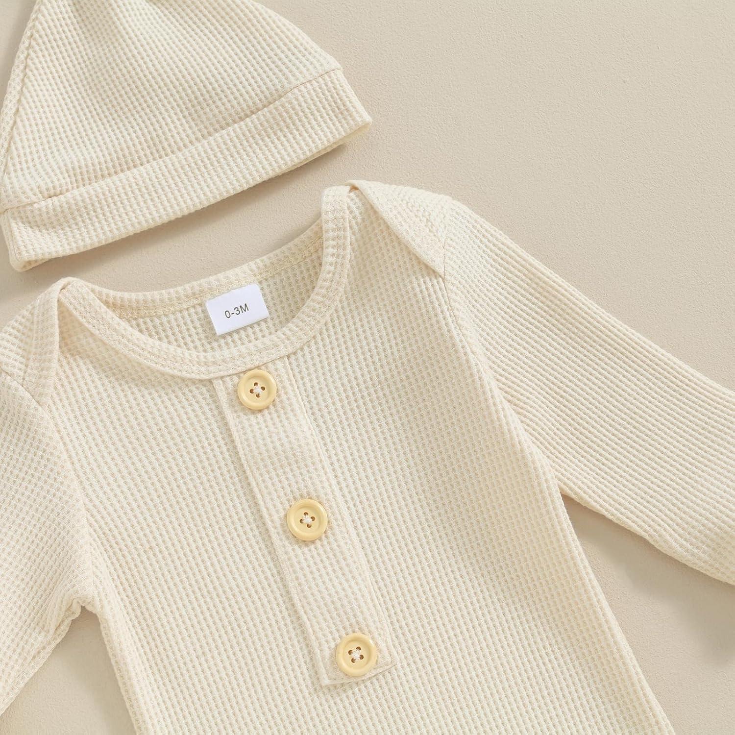 Conjunto de Pijama Anudado para Bebés BULINGNA 0-3 Meses