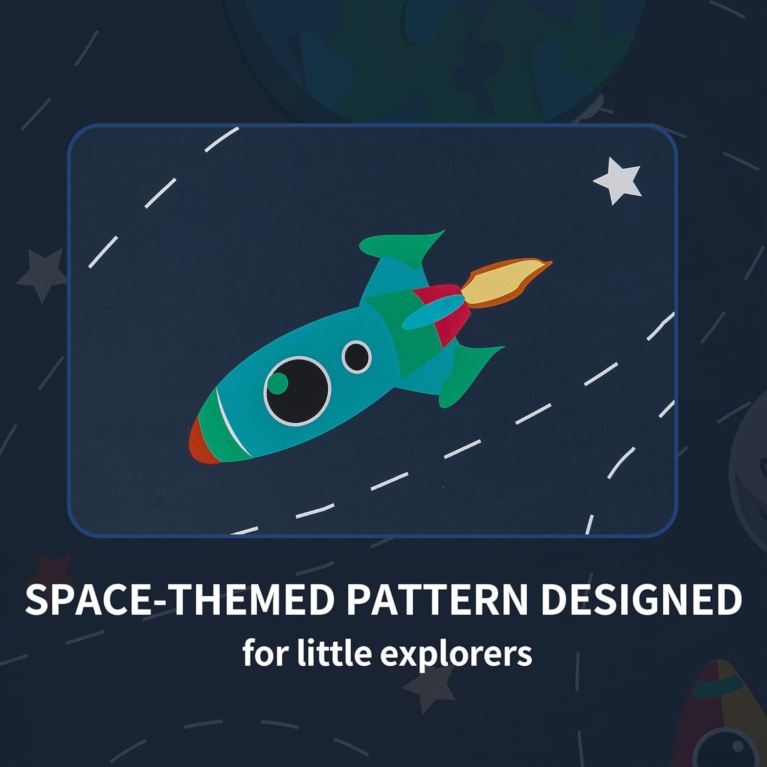 Cortinas Opacas BOHOMOCASA KIDS1astronaut 107x137 cm 2 Paneles