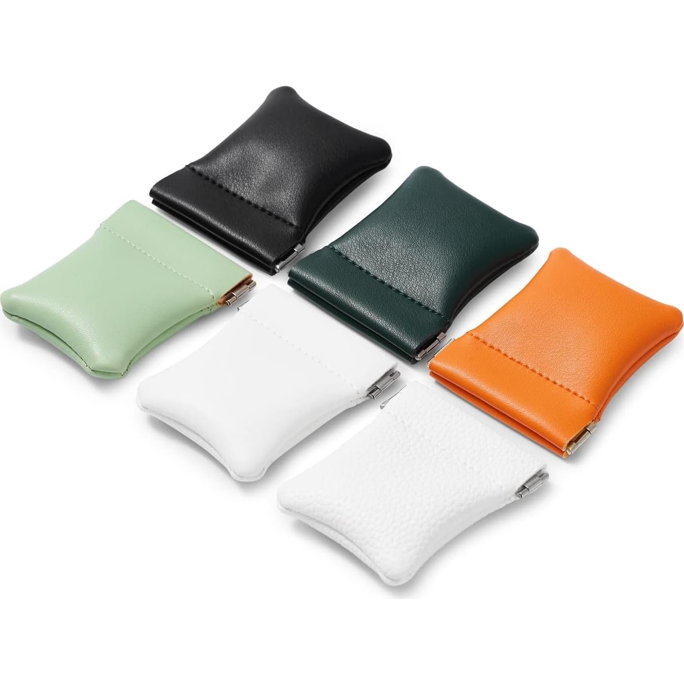 Pouch de Joyería Woodten 2 Pack Cuero Sintético Blanco