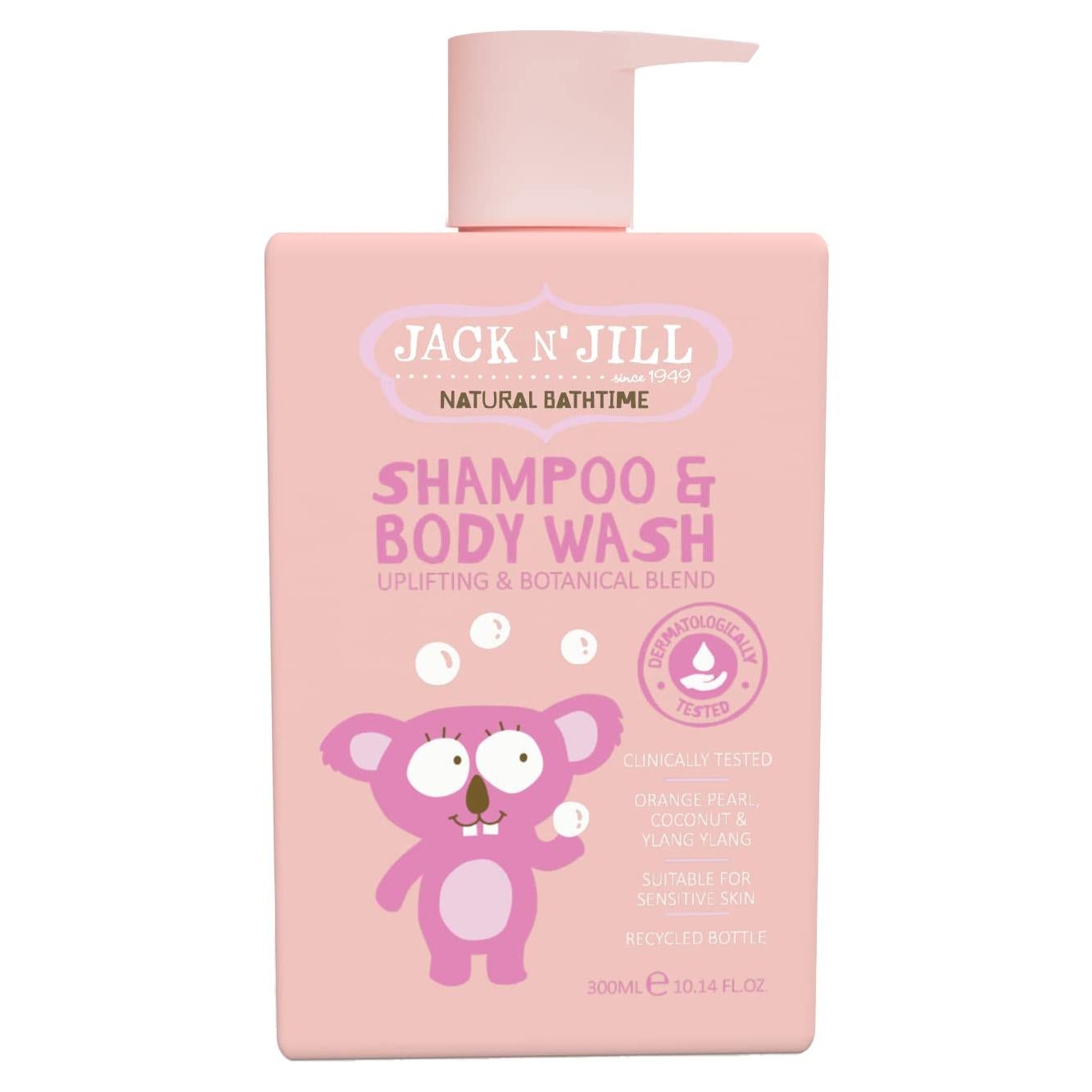 Champú y Gel de Baño Natural Jack N' Jill 300 mL para Bebés