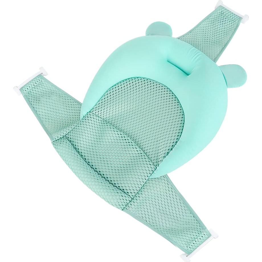 Cojín Flotante para Baño de Bebé Haozaikeji Malla Transpirable