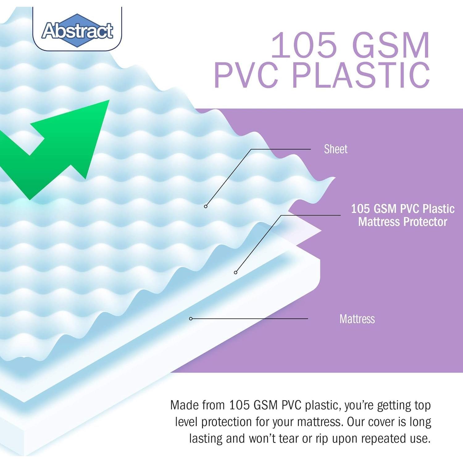 Cubierta de Colchón Impermeable Abstract - 61x97 cm con Cremallera