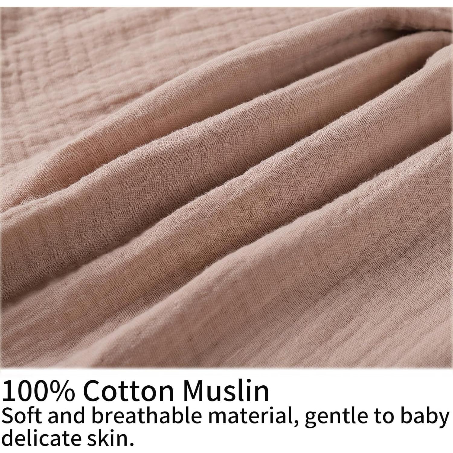 Funda de Almohada de Lactancia Onacosht 100% Algodón Rosa