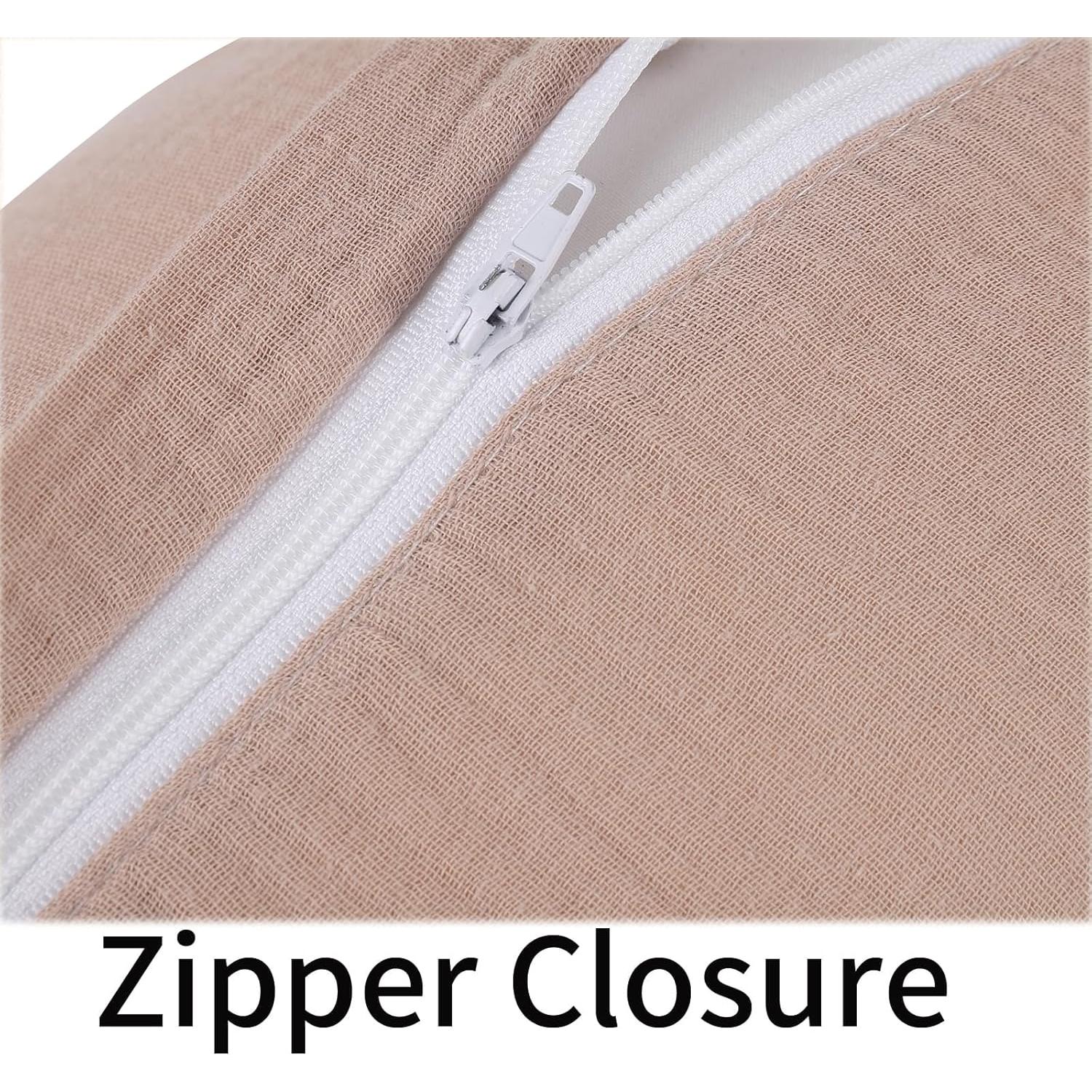 Funda de Almohada de Lactancia Onacosht 100% Algodón Rosa