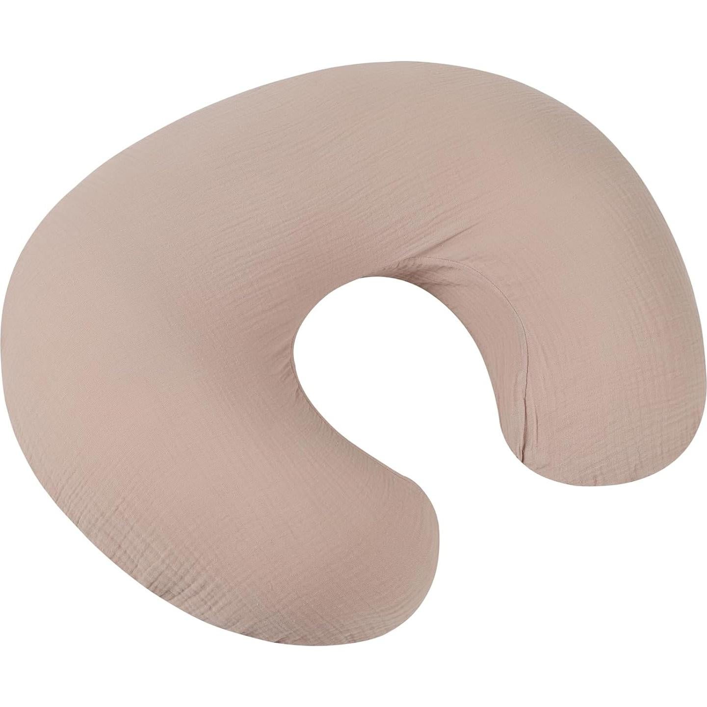 Funda de Almohada de Lactancia Onacosht 100% Algodón Rosa