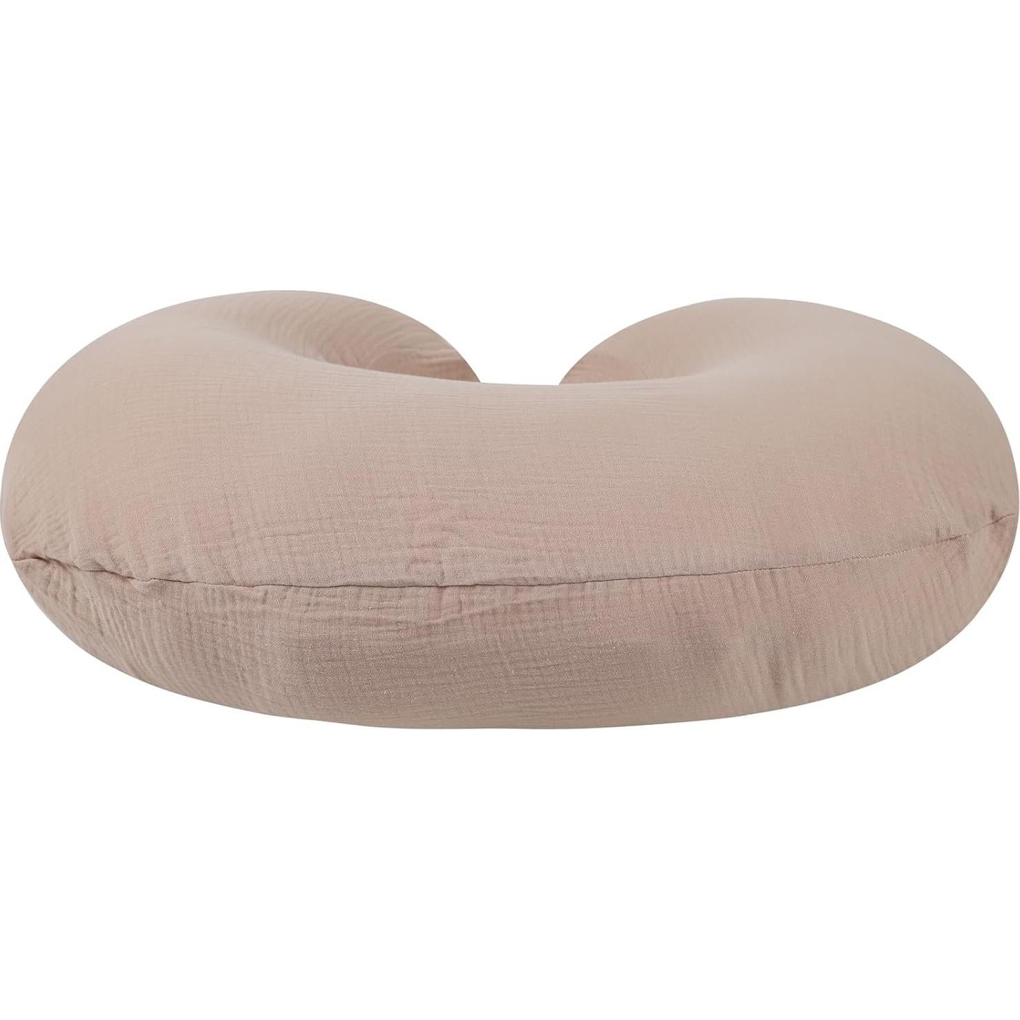 Funda de Almohada de Lactancia Onacosht 100% Algodón Rosa