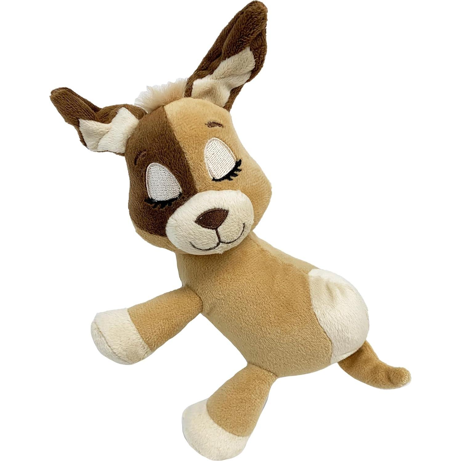 Happy Nappers Lullabrites Perro Marrón y Beige - Luz y Sonidos