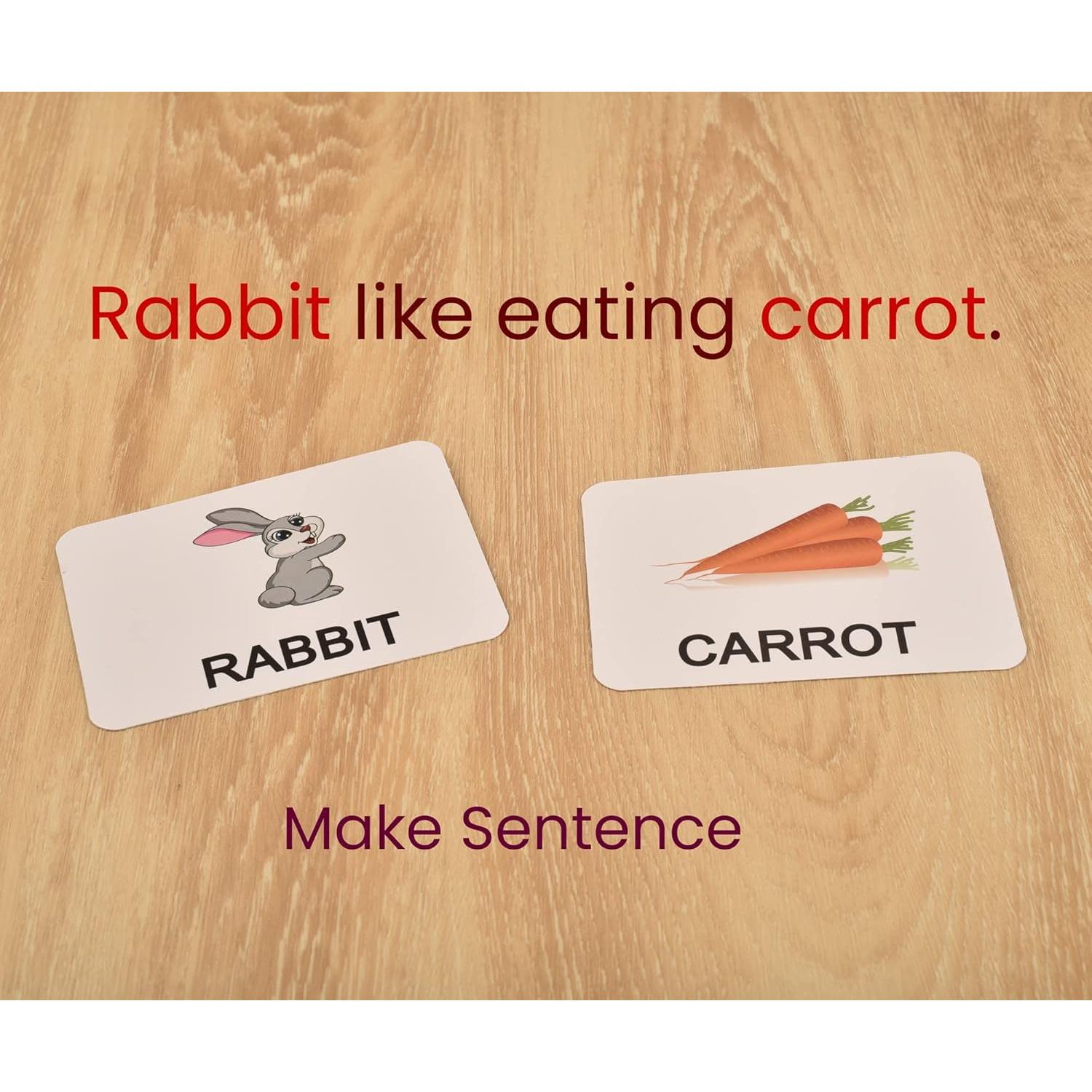 Juego Didáctico de Alfabetización BOHS - 60 Tarjetas para Niños