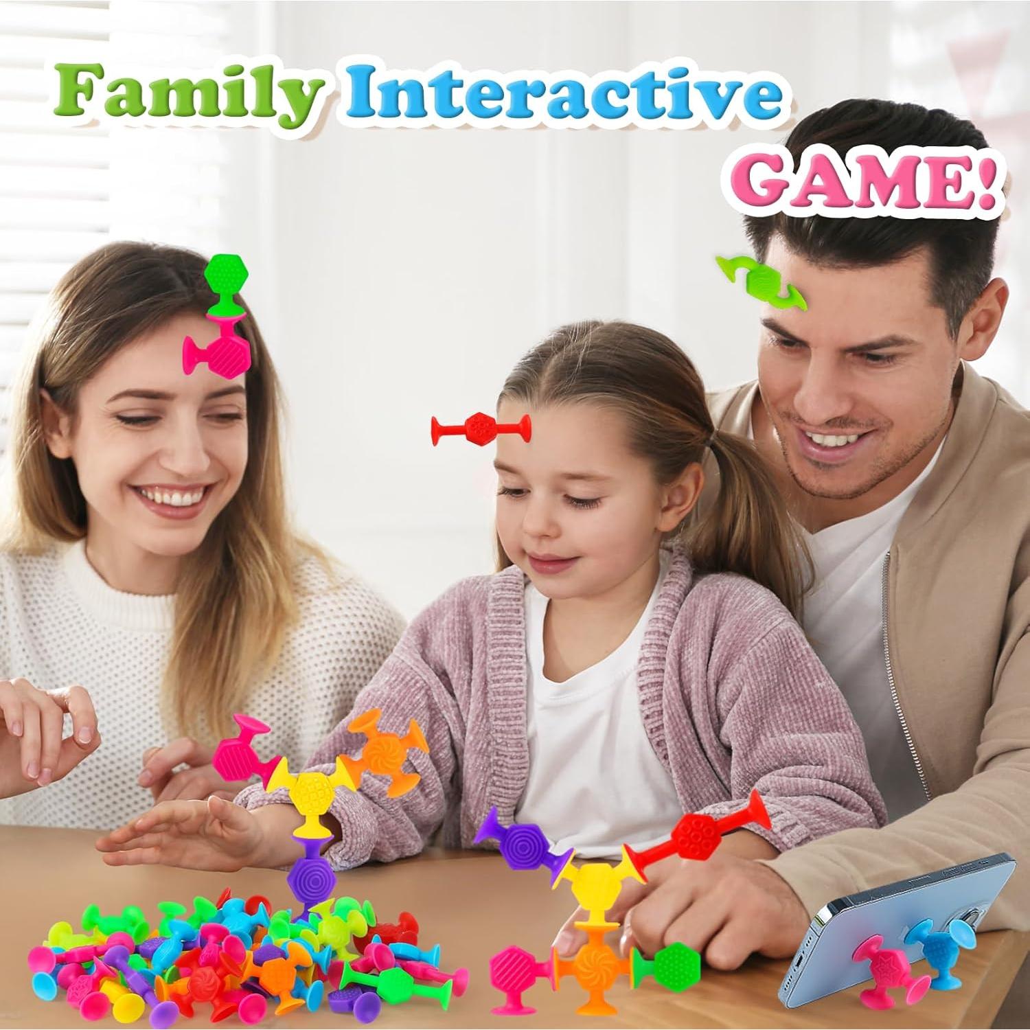 40 Juguetes de Succión Texturizados ZMZS para Niños 3+ Años