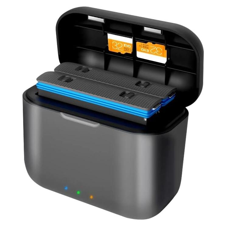 Estación de Carga Rápida Aovee para Baterías Insta360 X3