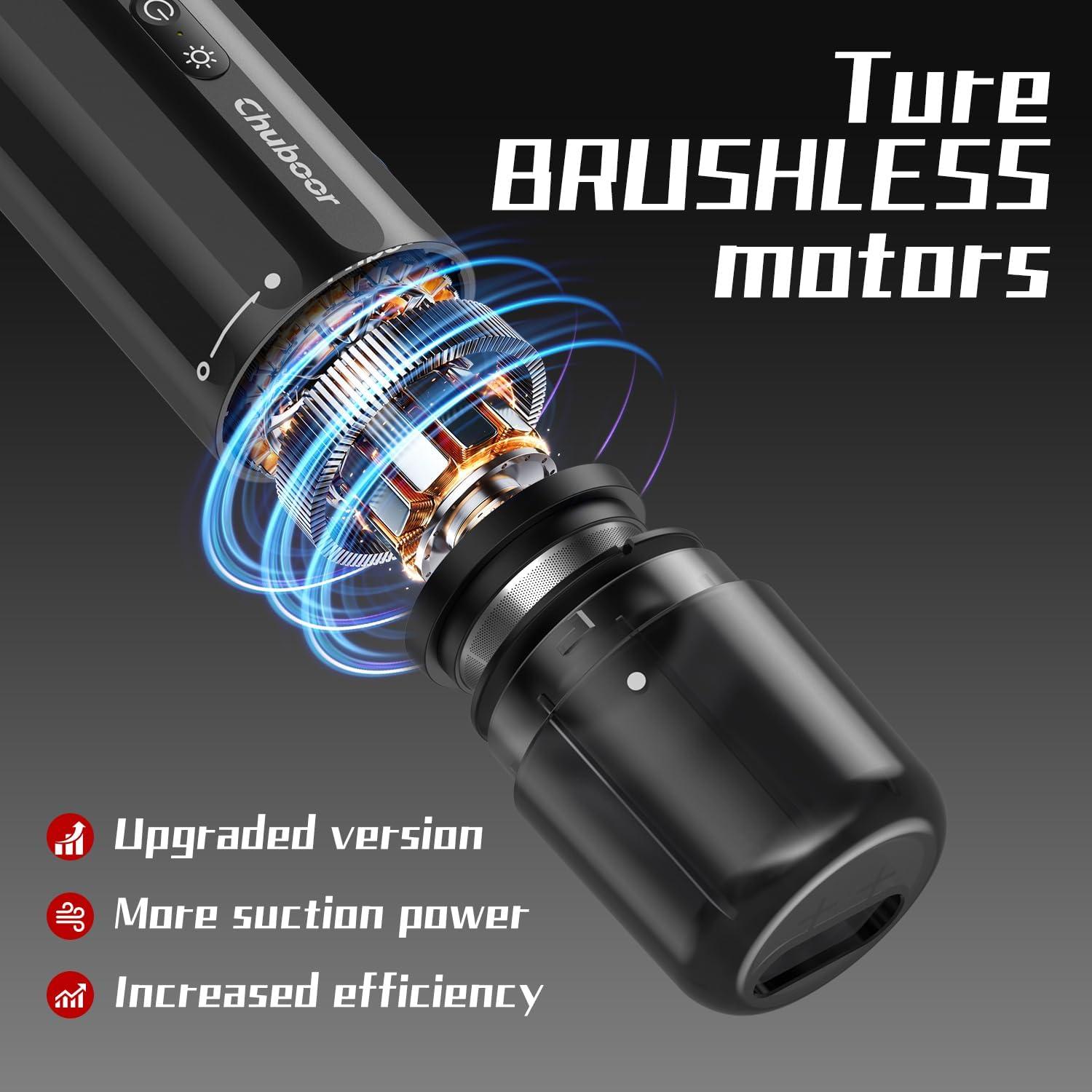 Aspiradora de Mano Inalámbrica Chuboor P16 120W 8000mAh